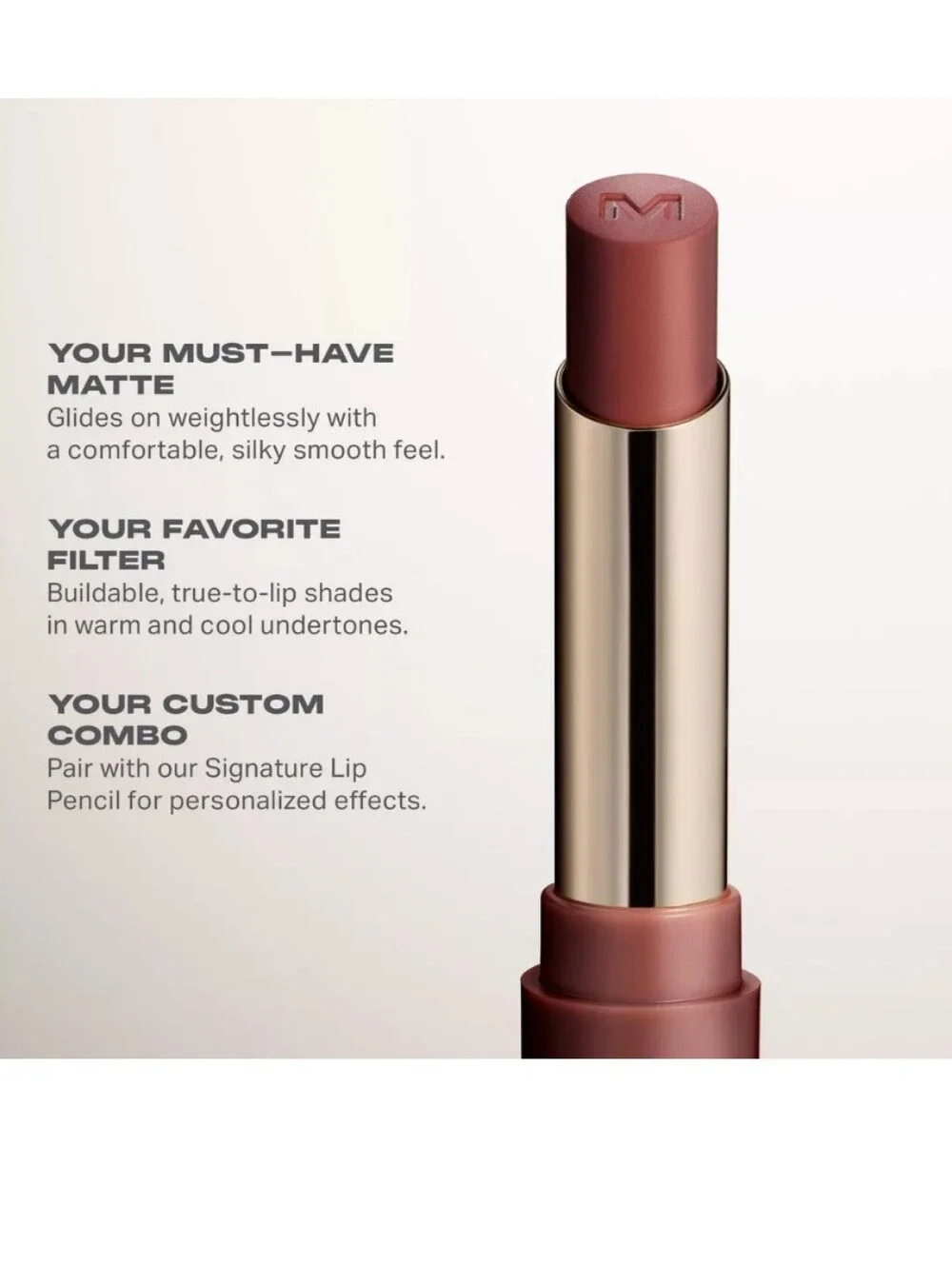 Morphe Lip Filter Hydroplump Soft Matte Lipstick Shade: Beret (soft cherry) 🆕